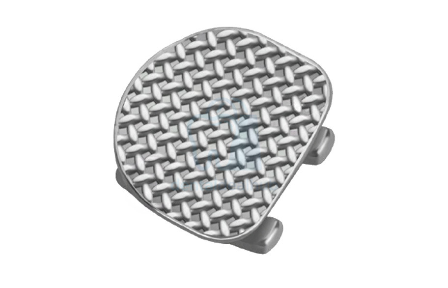 Mini Edgewise Metal Mesh Brackets 5-5 with/without Hooks 022 Slot