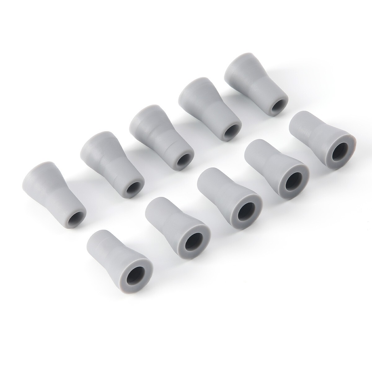 10 Pcs Dental Saliva Ejector Weak Suction Rubber Snap Tip Adapter