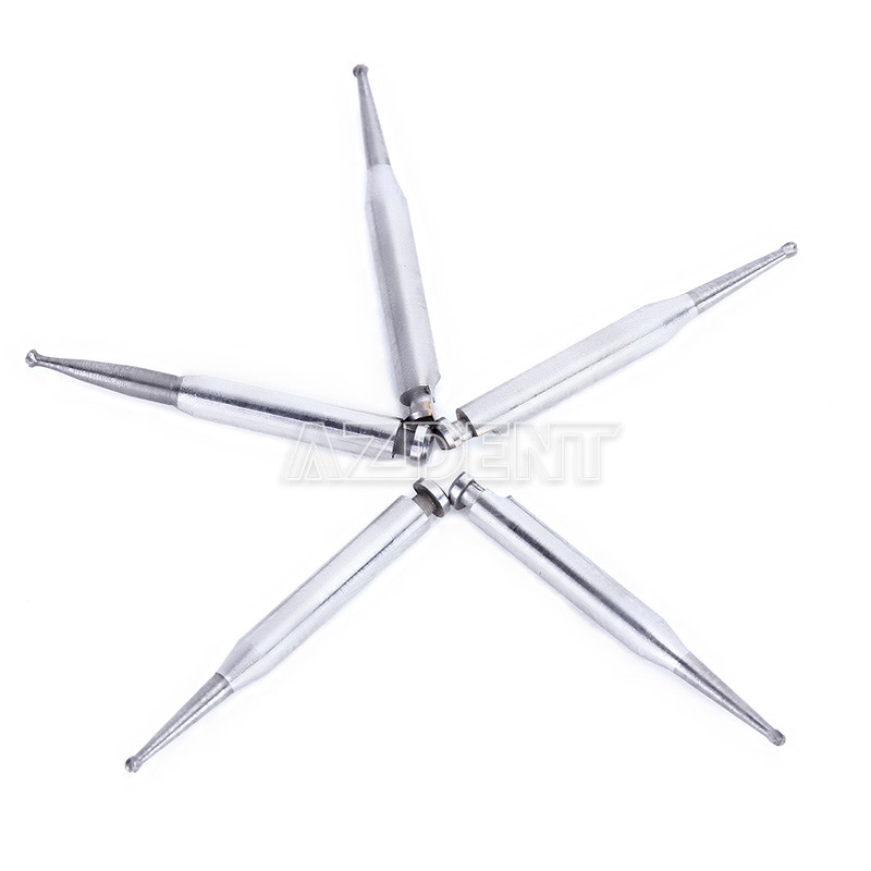 5Pcs/Box AZDENT Dental Lab Clinic Low Speed RA (Right Angle) Tungsten Steel Burs