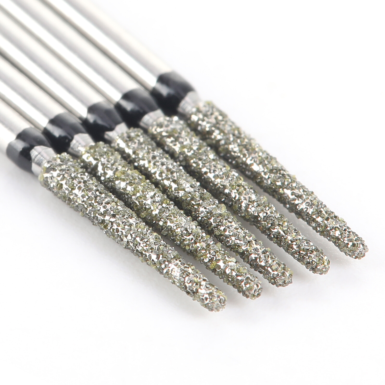 50Pcs Dental Diamond Burs FG Flat End Taper Friction Grip Burs 5Pcs/Box