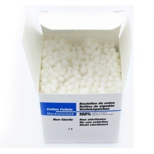 UP TO 3000 Richmond Dental Medical Tiltop Cotton Pellets #1;2;3;4;Assorted