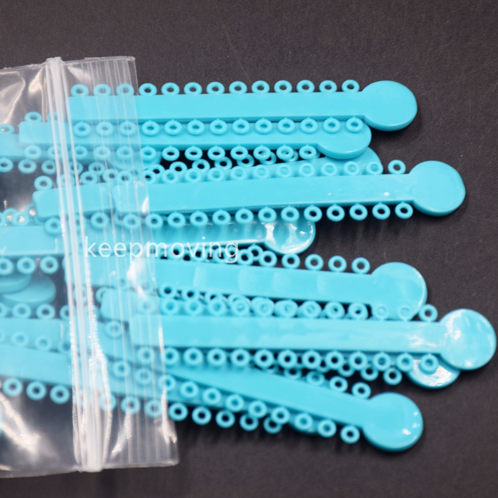 1040 Dental Orthodontic Ligature Ties Elastic Rubber Band Elastomeric Ligaduras