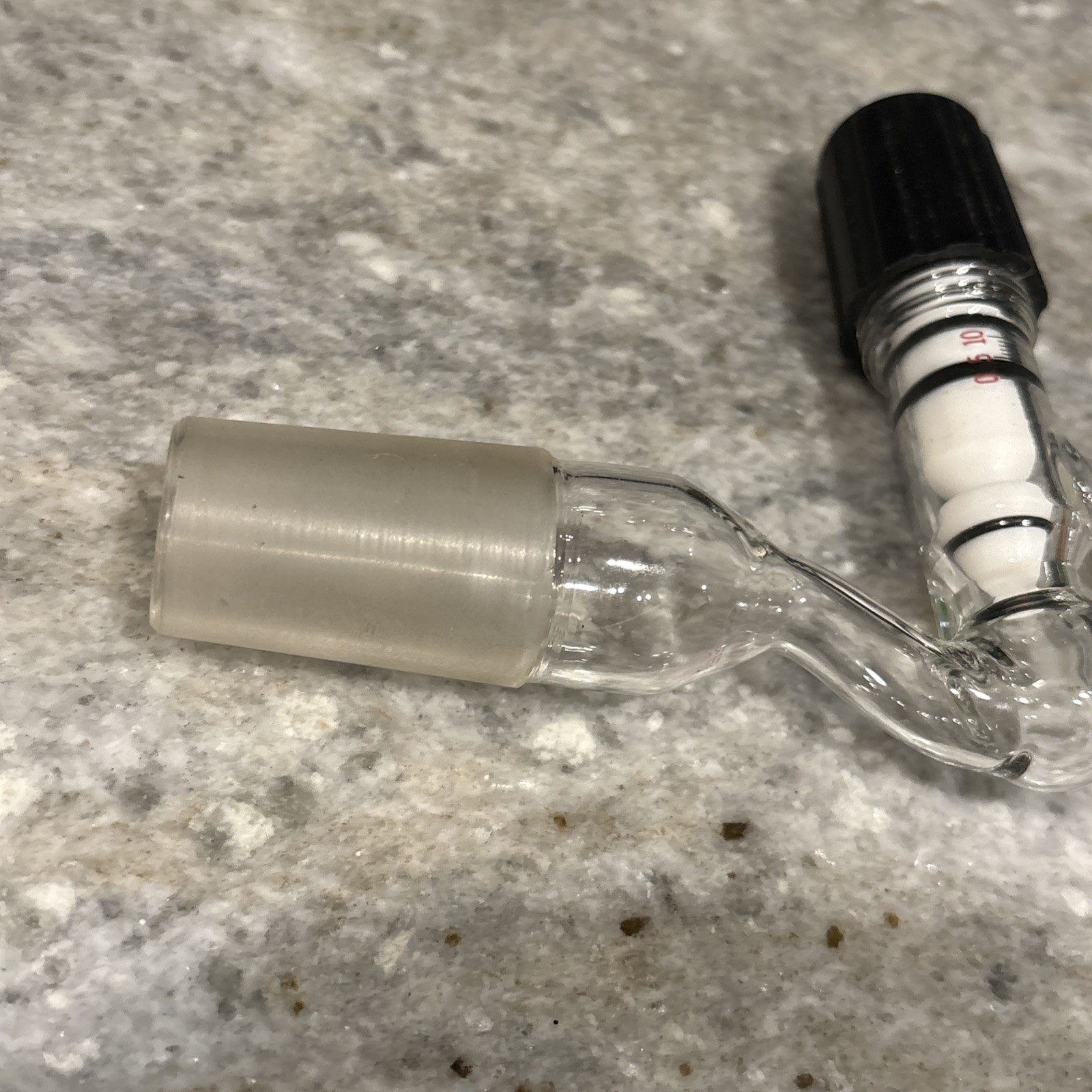 Ace Glass High Vacuum Gas Transfer Adapter 24/40 male to 29/42 Scientific Glass