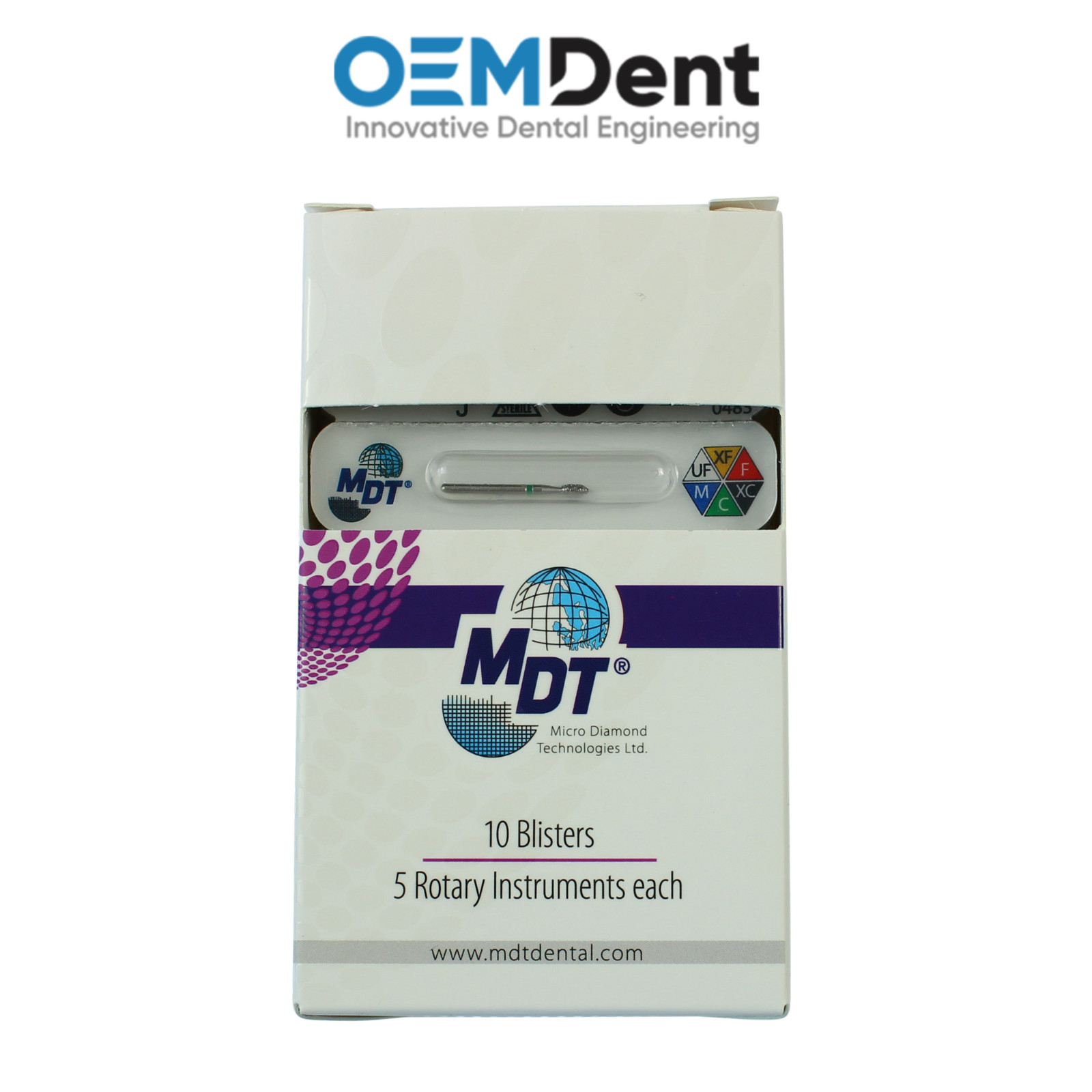 MDT FG Diamond Burs Egg 277 Contouring Smooth Transitions Dental Restorations