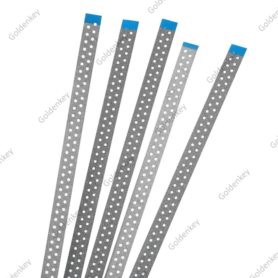 Dental Saw Diamond Polishing Finishing Strips Orthodontic IPR Strip Fine Medium