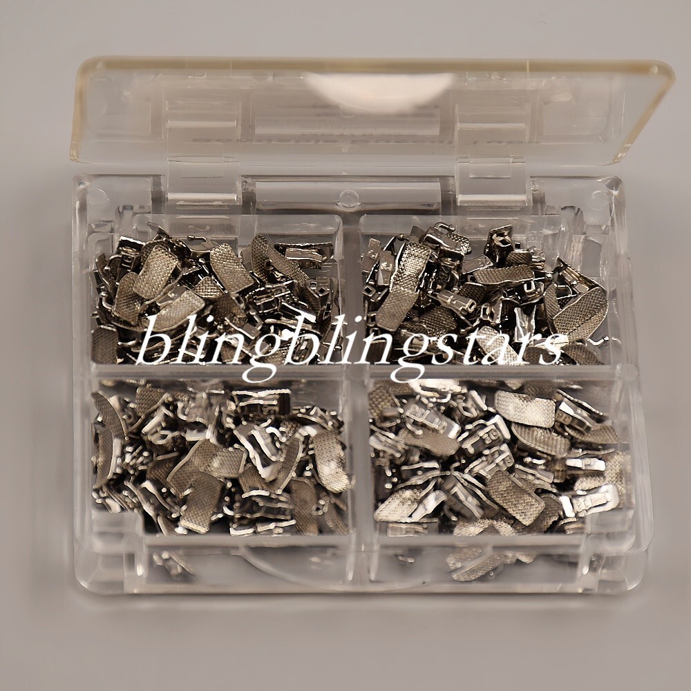 50 Set/Box Dental MBT 022 Ortodo Bucales1st Molar Bondable Mesh Base Buccal Tube