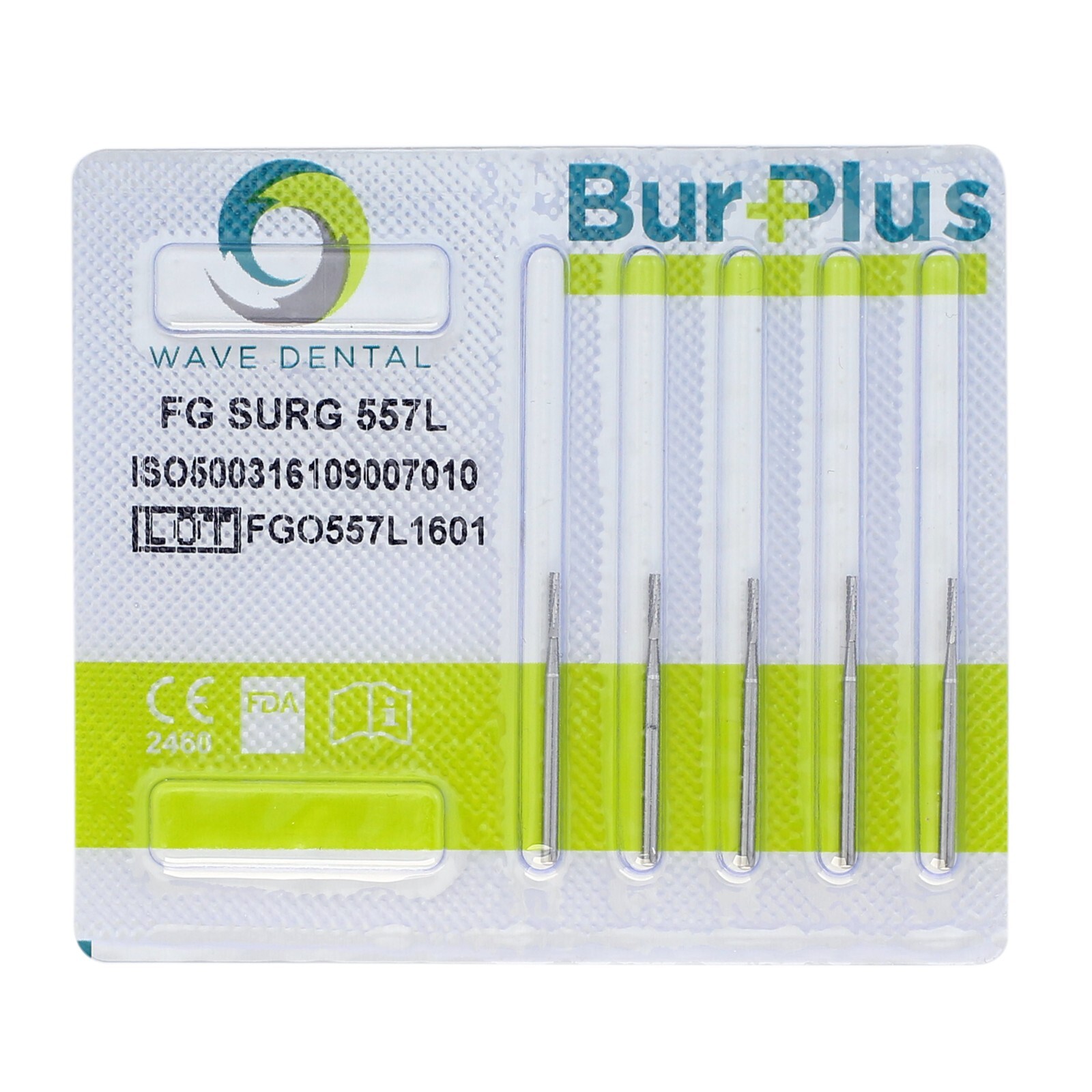 Wave Dental Surgical Burs Round Carbide Surgical Length Bur 25mm FGOS High Speed