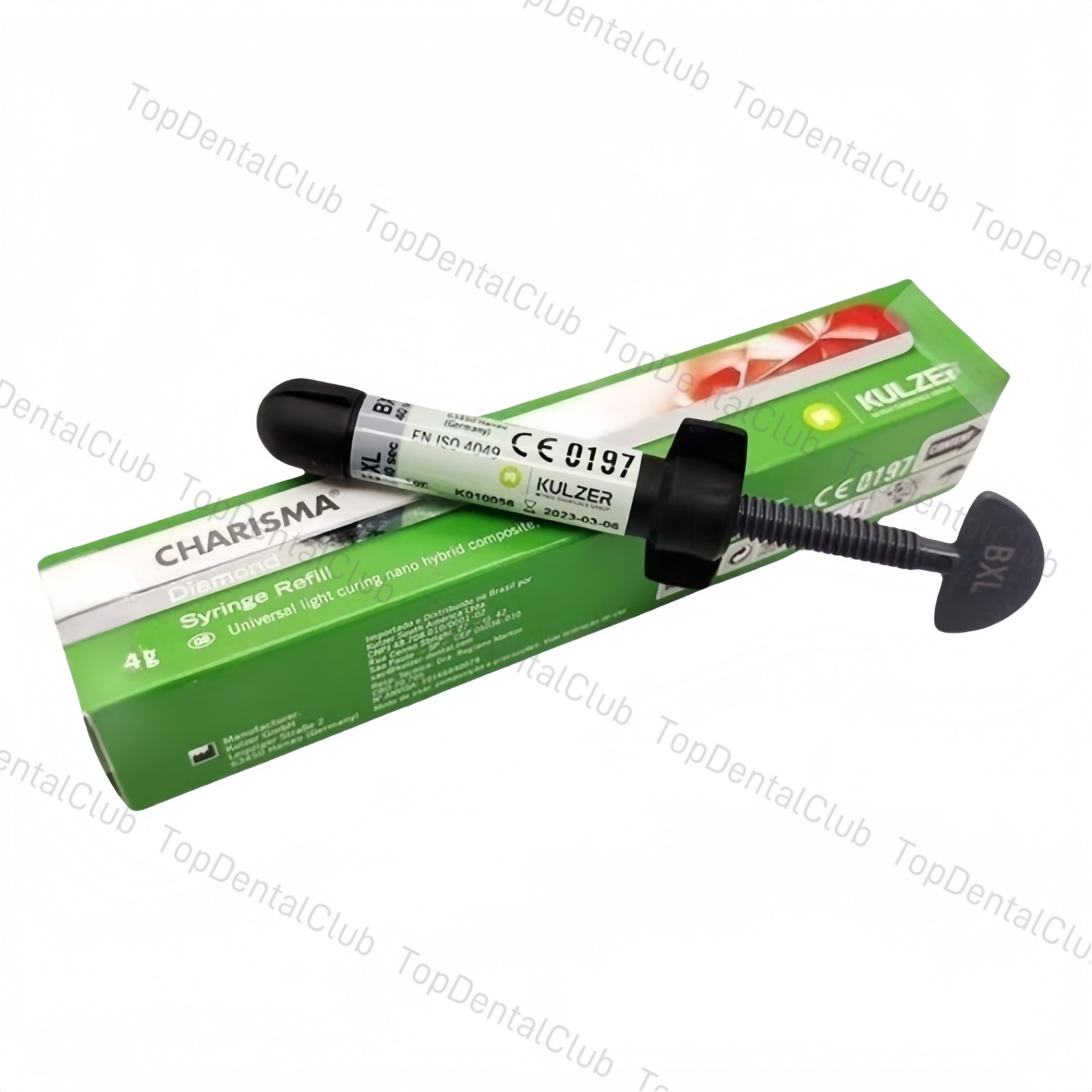 Dental Light Cure Veneer Composite Resin KULZER CHARISMA Diamond Brighte White