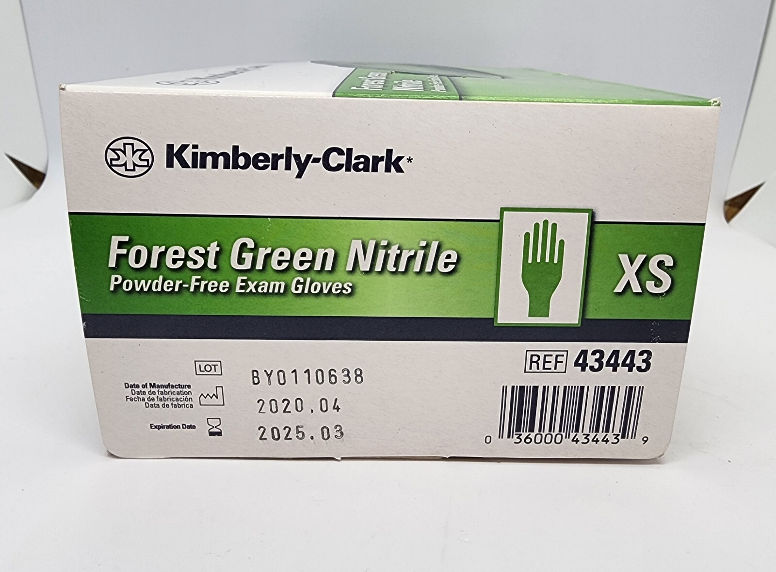 Kimberly-Clark Nitrile Gloves Extra Small #43443 200 Gloves/box NEW