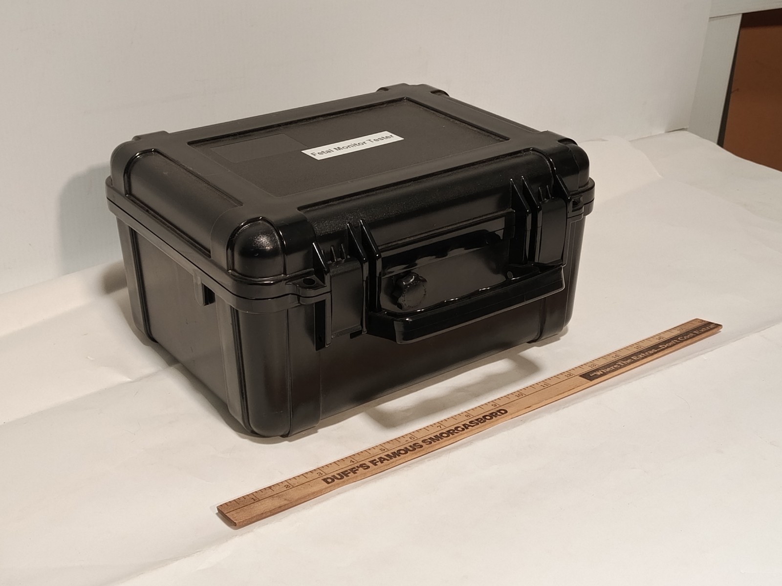 S3 Cases 6200 watertight protective hard case w/ foam insert, black, As shown