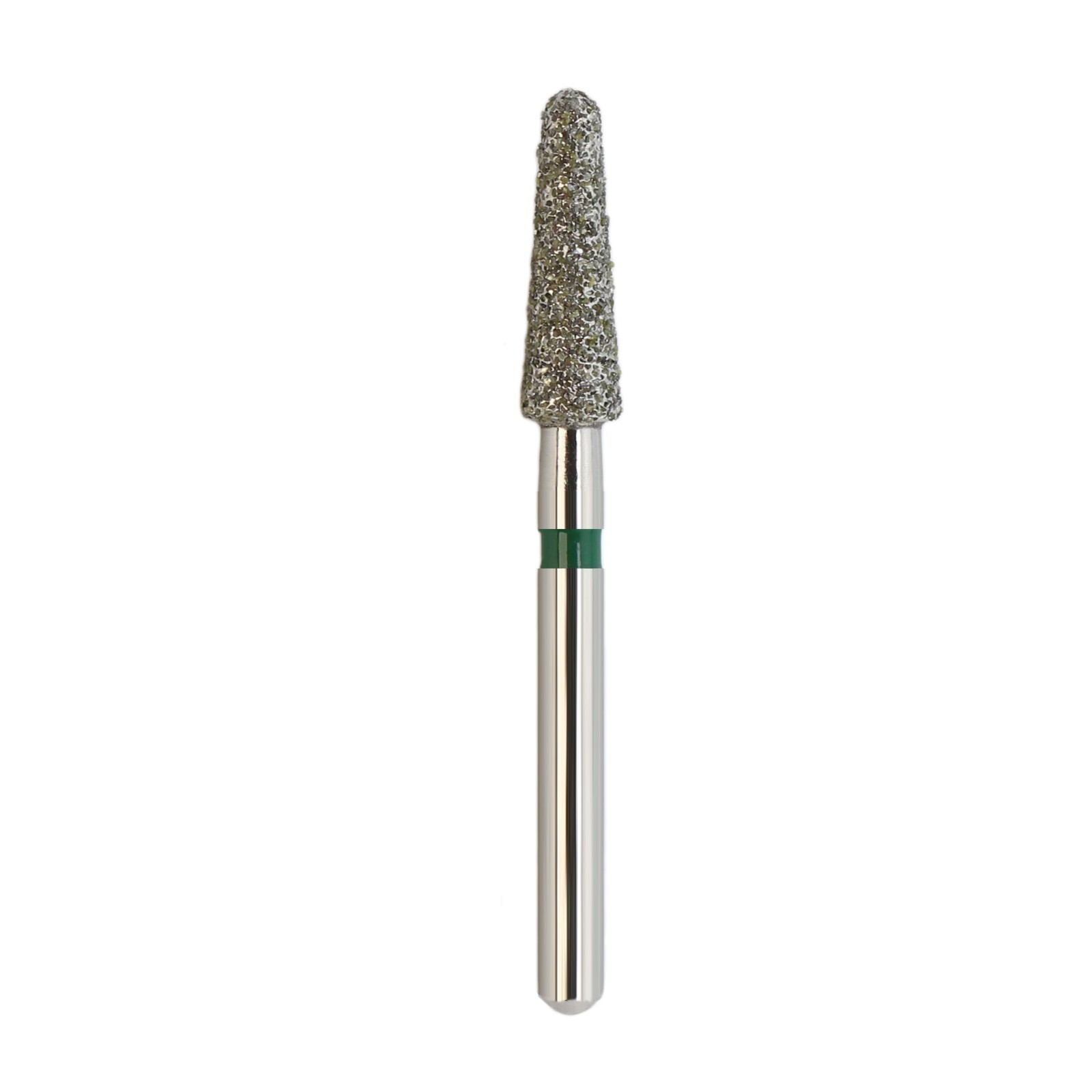 Dental Diamond Burs FG 856/025C Round End Taper Coarse Grit Green Friction Grip