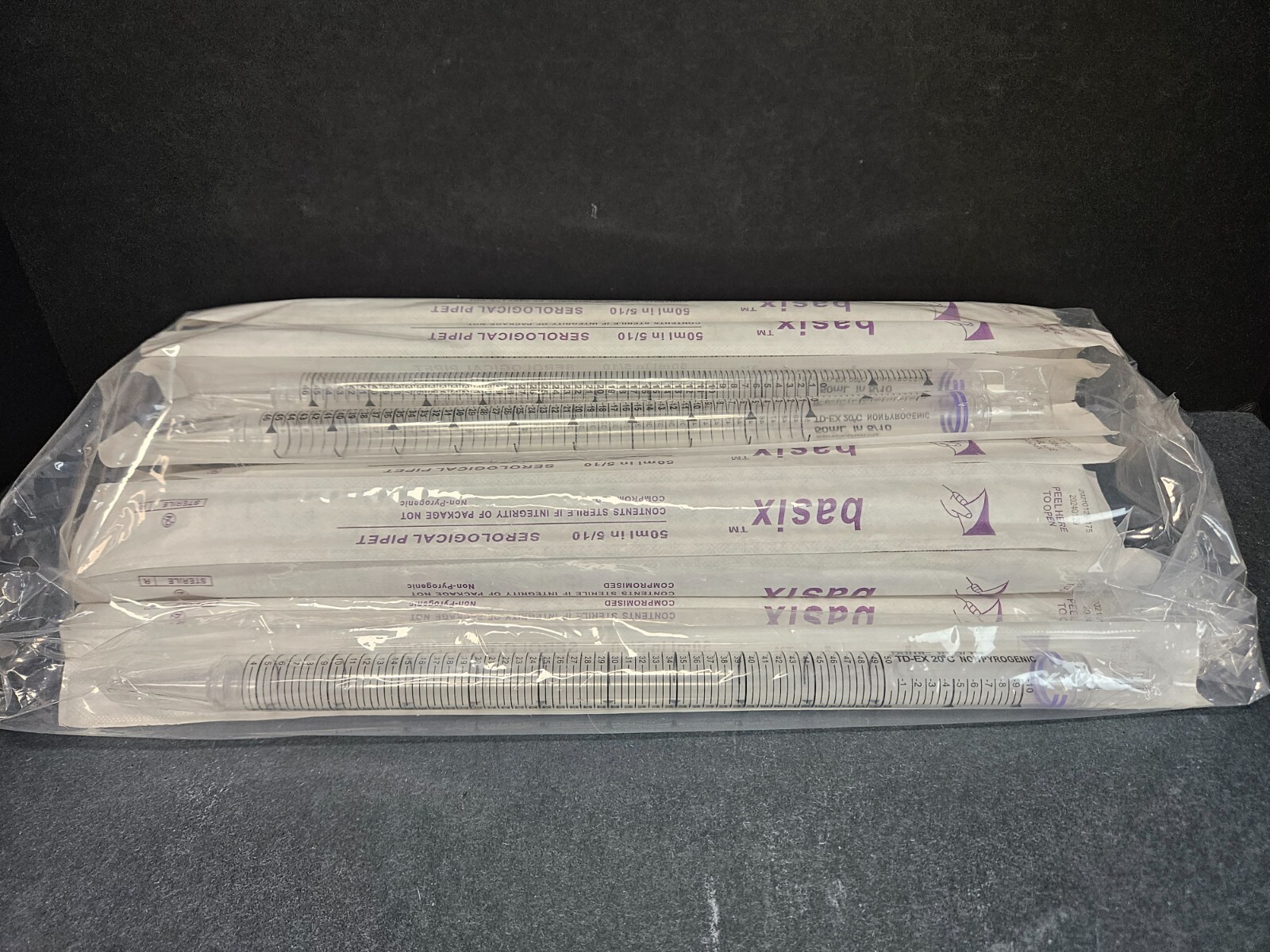 Fisher Scientific Serological Pipet 50 ml PS Case of 100 Pipettes