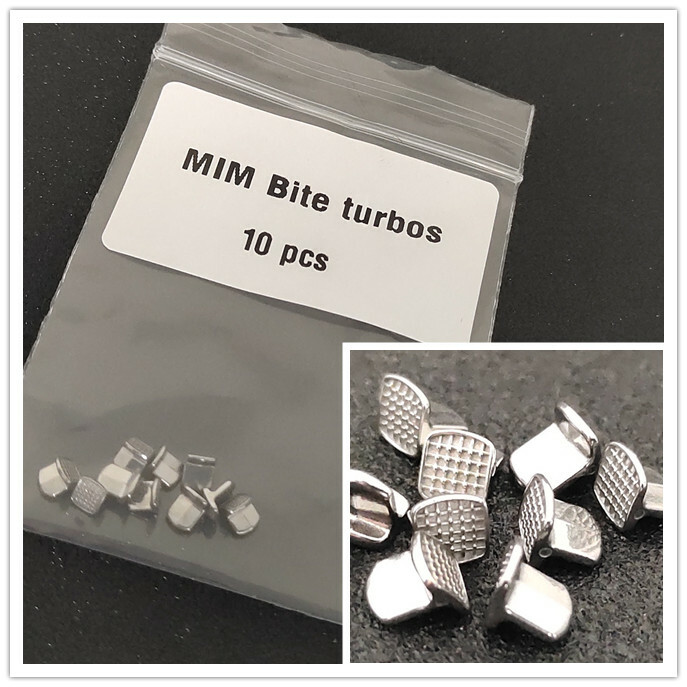 100 Pieces Bite Bulider Turbos Mesh Base Deep Bite Teeth Corection Orthodontics