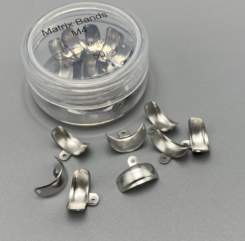 Dental Sectional Matrix Bands M4 Metal Matrices Clamp V3 Matrix System USA