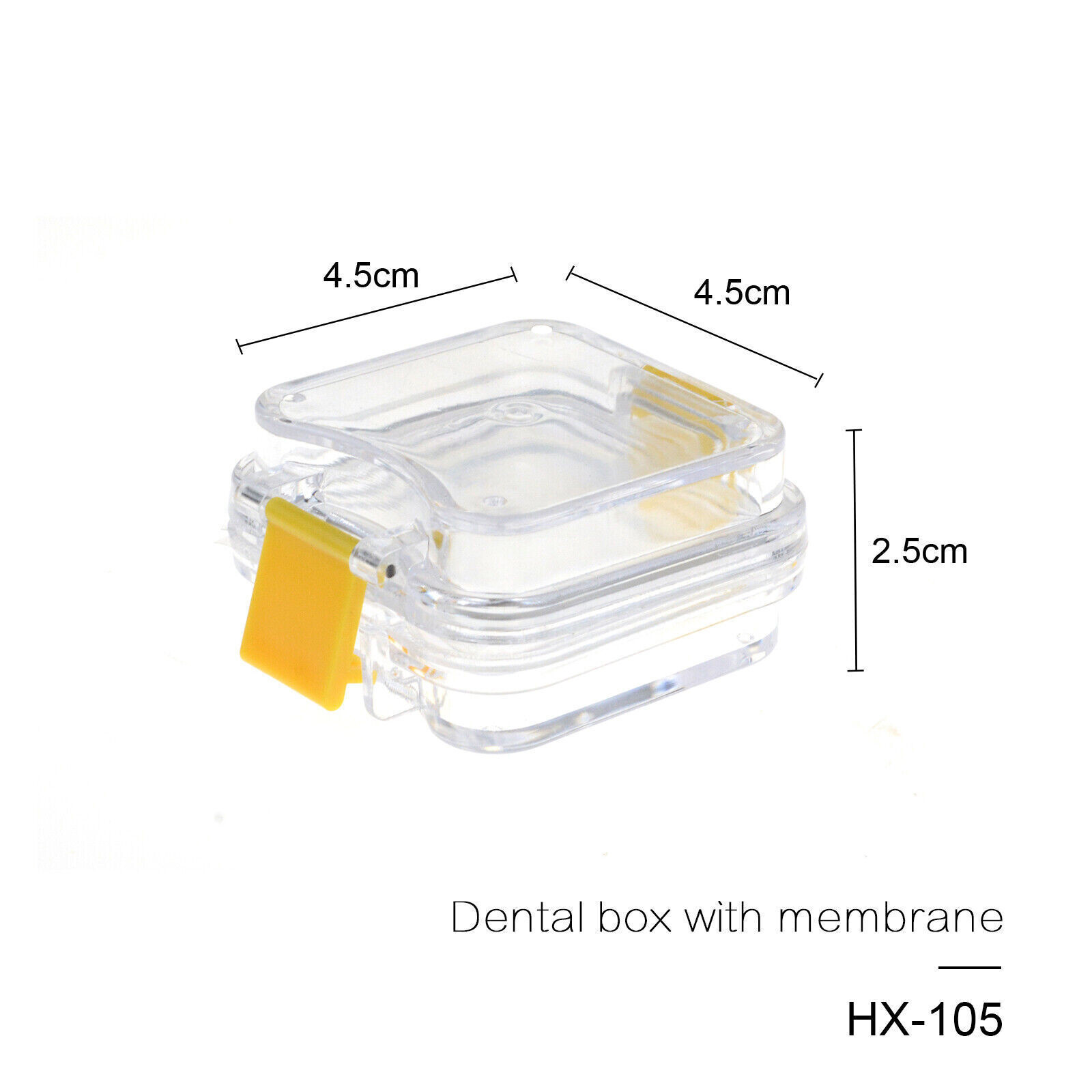 1-100 Pcs Dental Membranes Denture Storage Box Container With Film Membrane