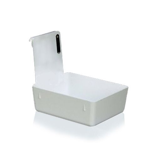 Plasdent Hanging Lab Pan -White Plastic, 7-1/16″ x 5-5/8″ x 2-3/8″Deep