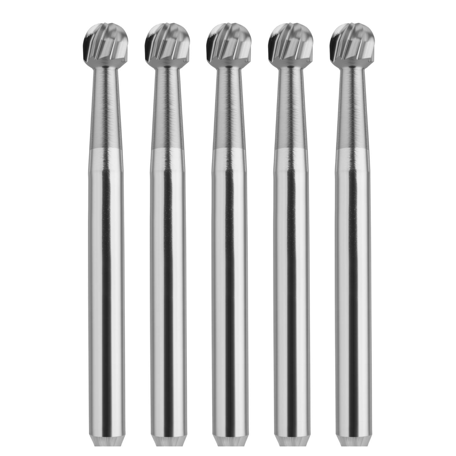 Dental Carbide Burs FG7 Friction Grip Round Ball Tungsten Carbides High Speed