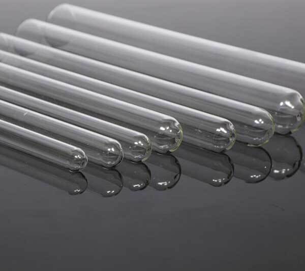 5ml – 135ml Round-bottomed Glass Tubes High Temperature Chemistry Glassware