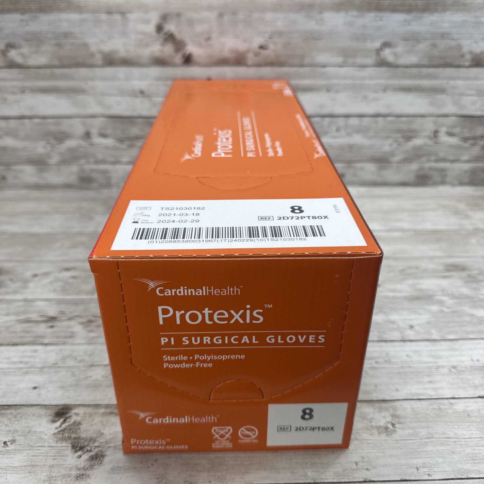 Protexis PI Polyisoprene Surgical Gloves Sterile *1 Box* Size: 8 *See Date*2-24