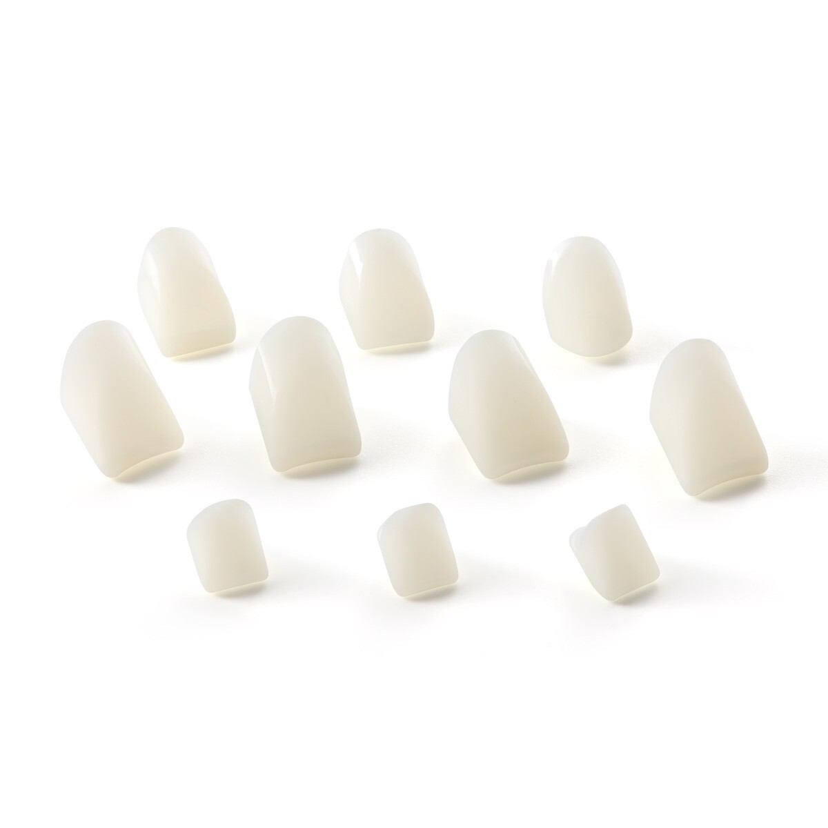 Dental Resin Anterior/Posterior Temporary Porcelain Tooth Crown Veneers Repair
