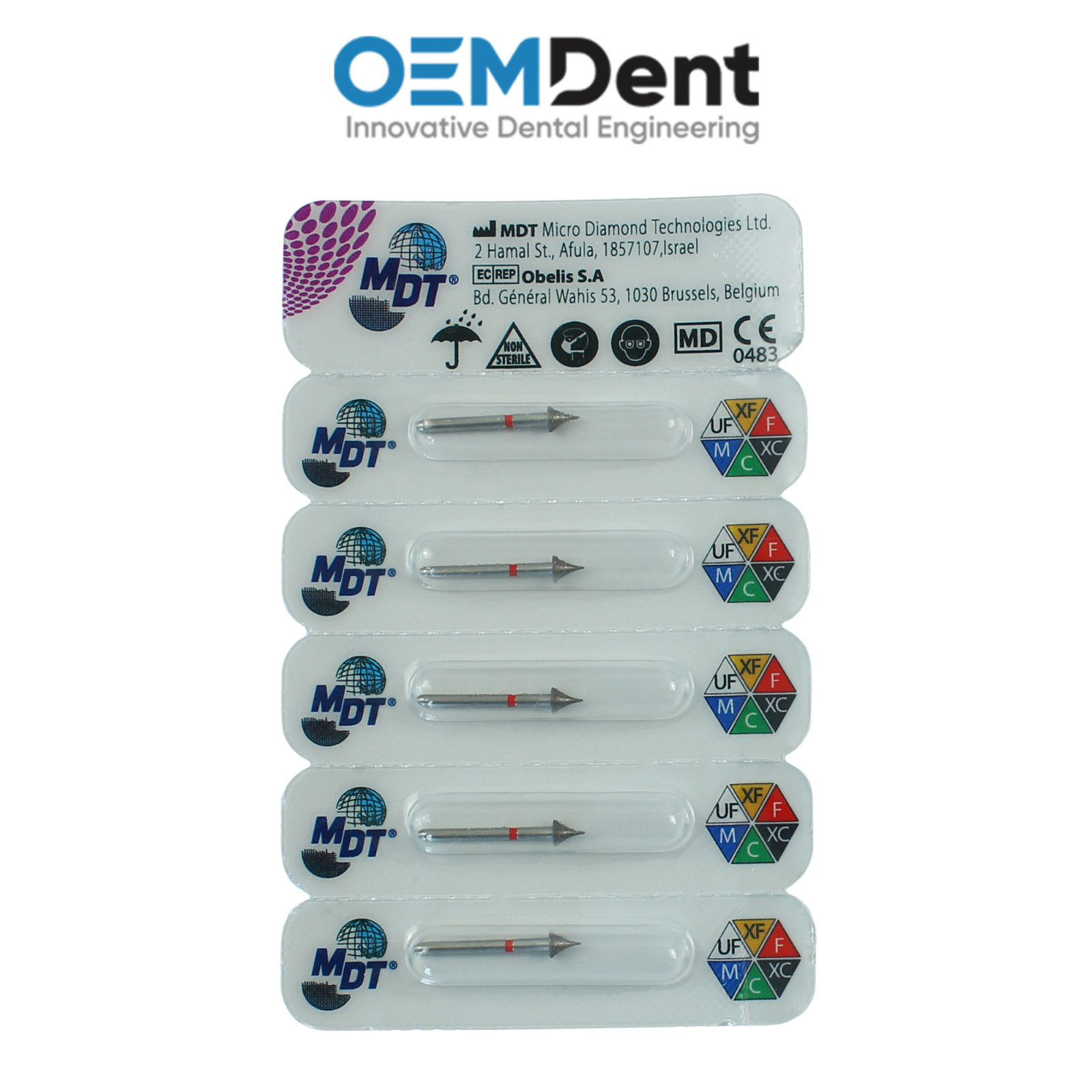 MDT FG Diamond Burs Occlusal Trimming 466 Trimming Contouring Restorations