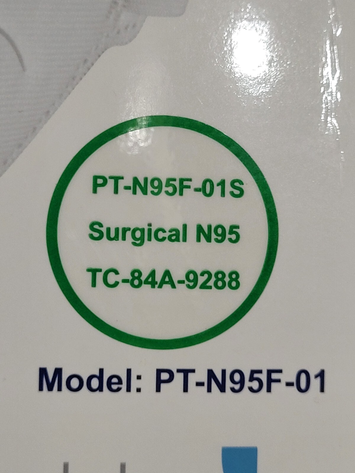 Patriot NIOSH Approved ALG N95 Mask LG Health USA Made QTY 80