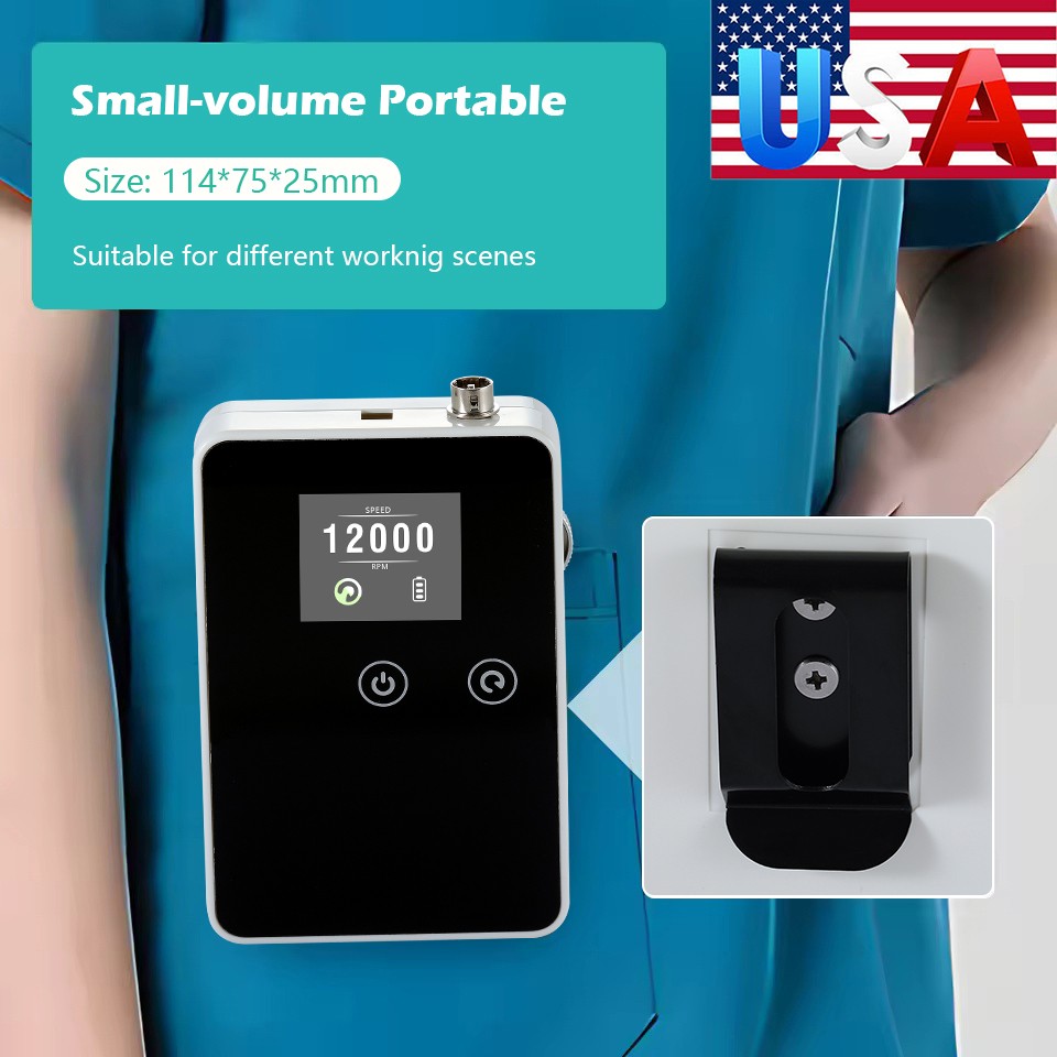 Dental Lab Marathon Micromotor N3 / 35K RPM Handpiece Polisher /10* Carbide Burs