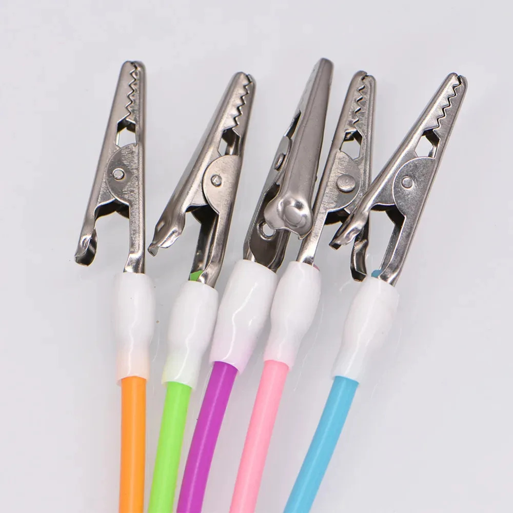 10x Dental Bib Clips Multicolor Napkin Holder Clamp Holders Dental Bibs Napkins