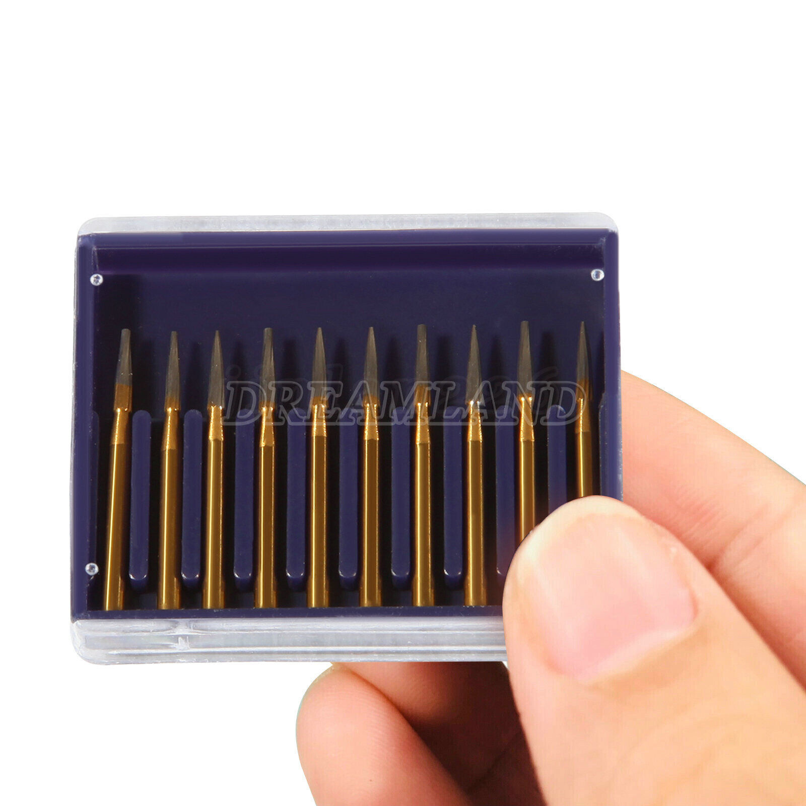 TRIMMING & FINISH DENTAL CARBIDE BURS 12 BLADES TF 7901 NEEDLE