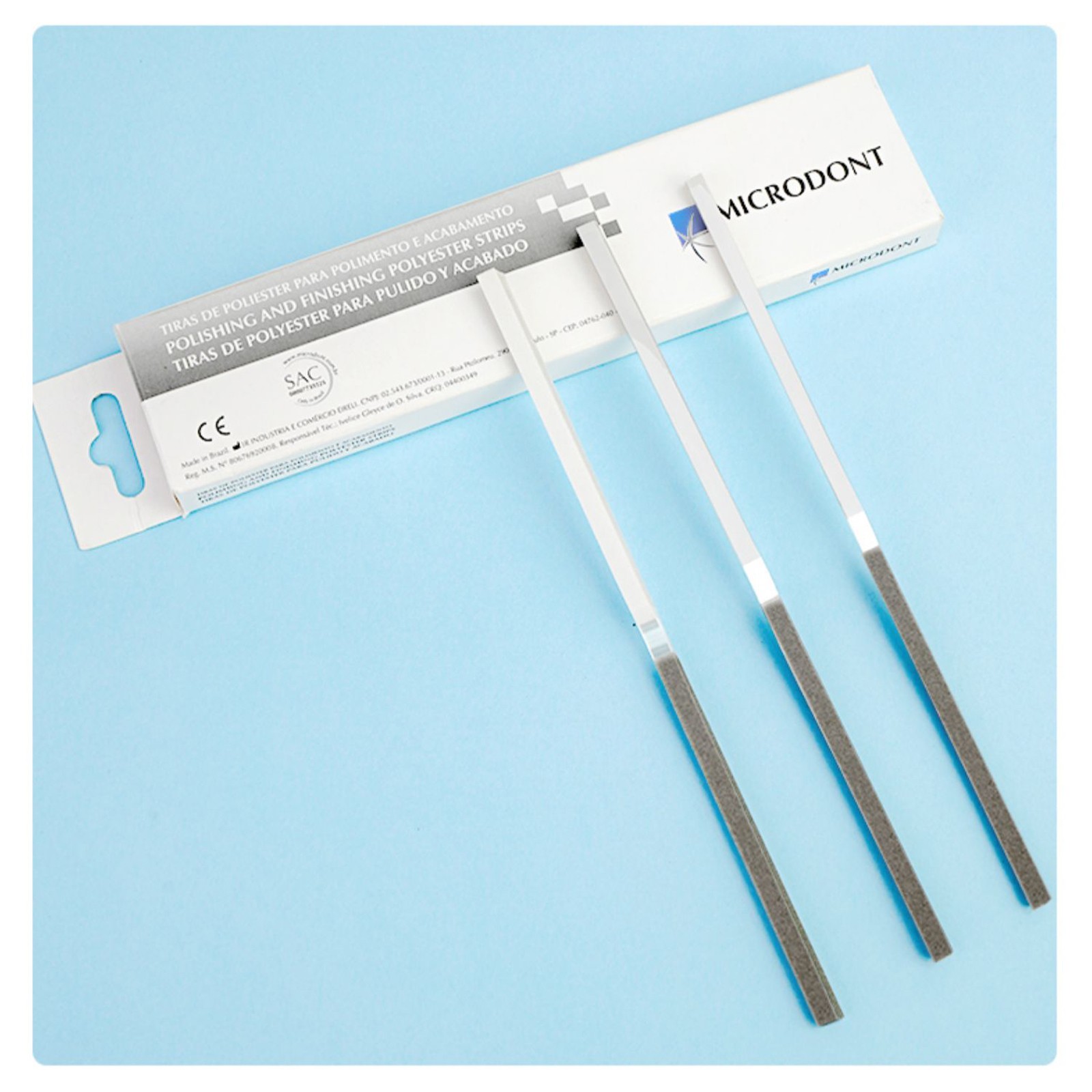 Dental Composite Polyester Polishing and Finishing Strips FINE/MEDIUM 100pcs