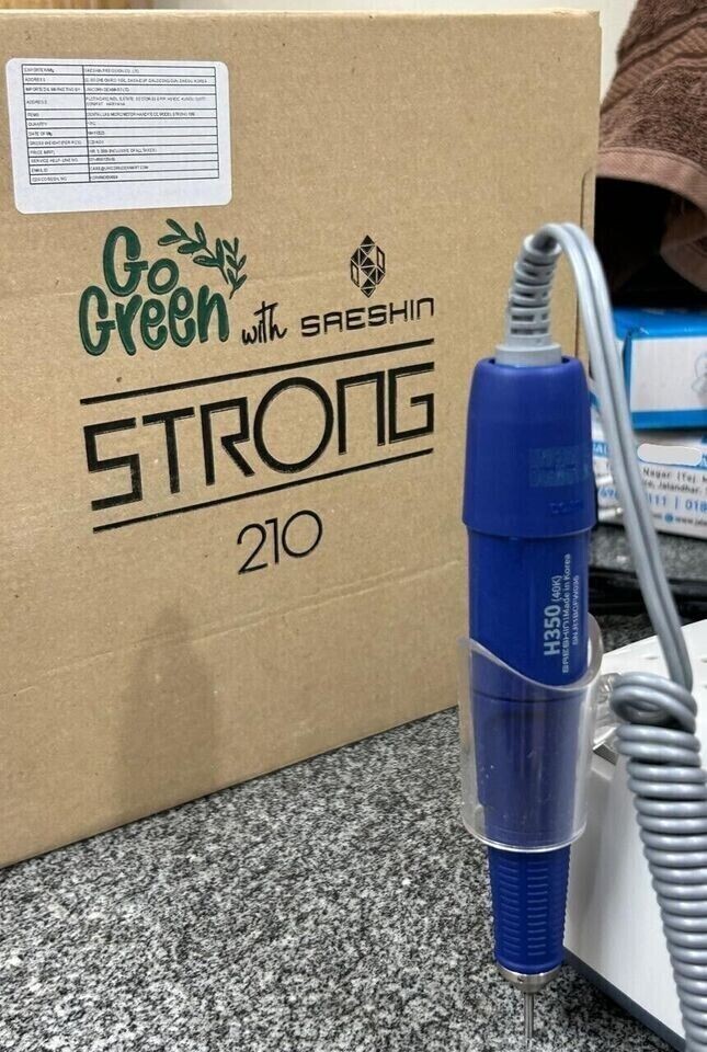 SAESHIN KOREA Lab Brush Micromotor STRONG 210/105L (35,000 Rpm) 101% ORIGINAL
