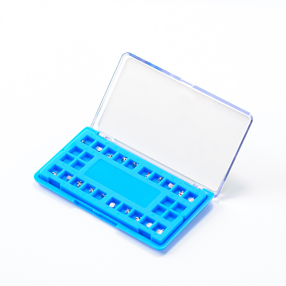 Easyinsmile Dental Orthodontic MINI Metal Brackets Roth/MBT 022 Hook 345 Braces