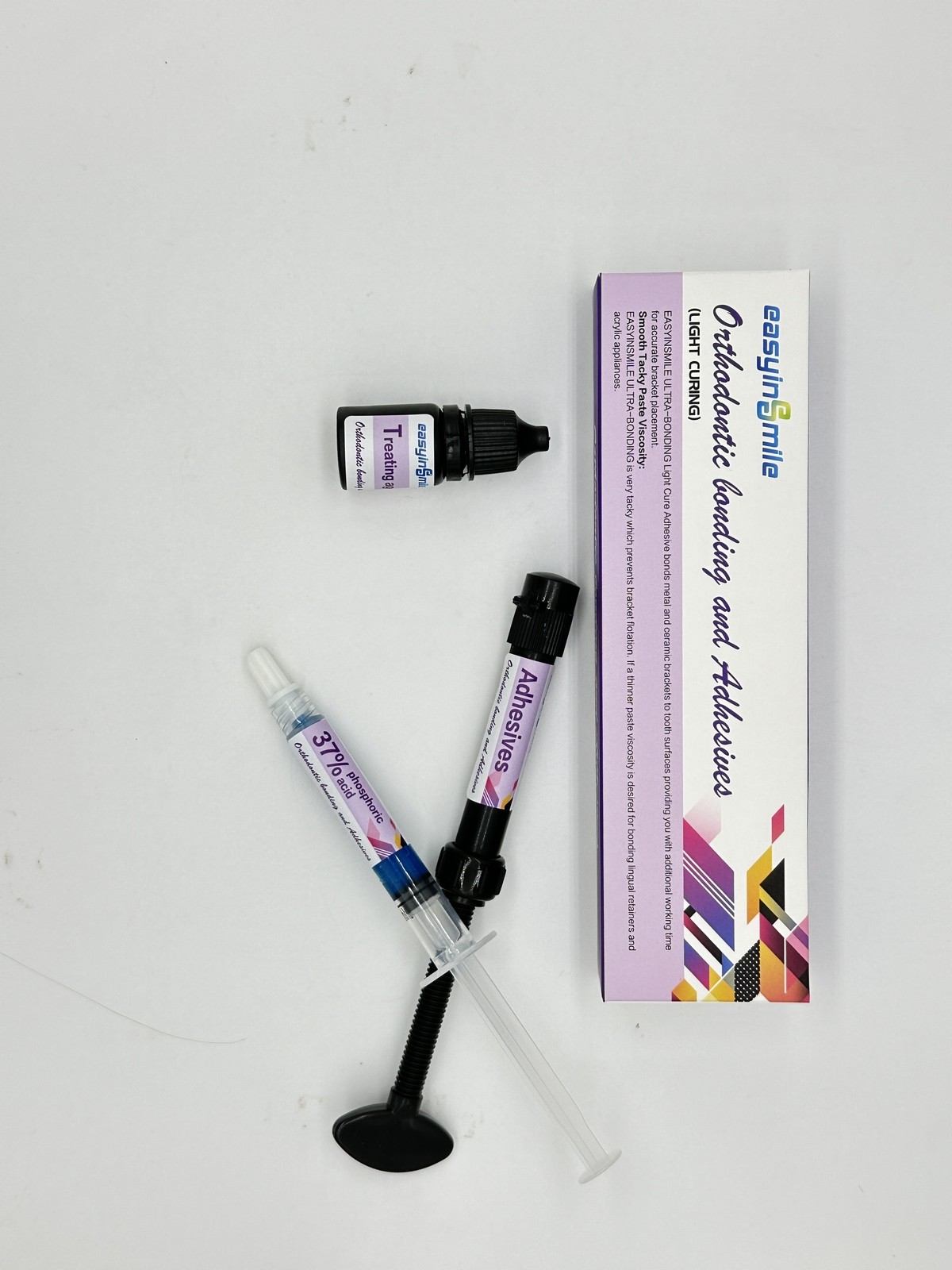 Dental Self ligating Bracket Braces Roth MBT/ Ortho Bonding Light Cure Adhesive