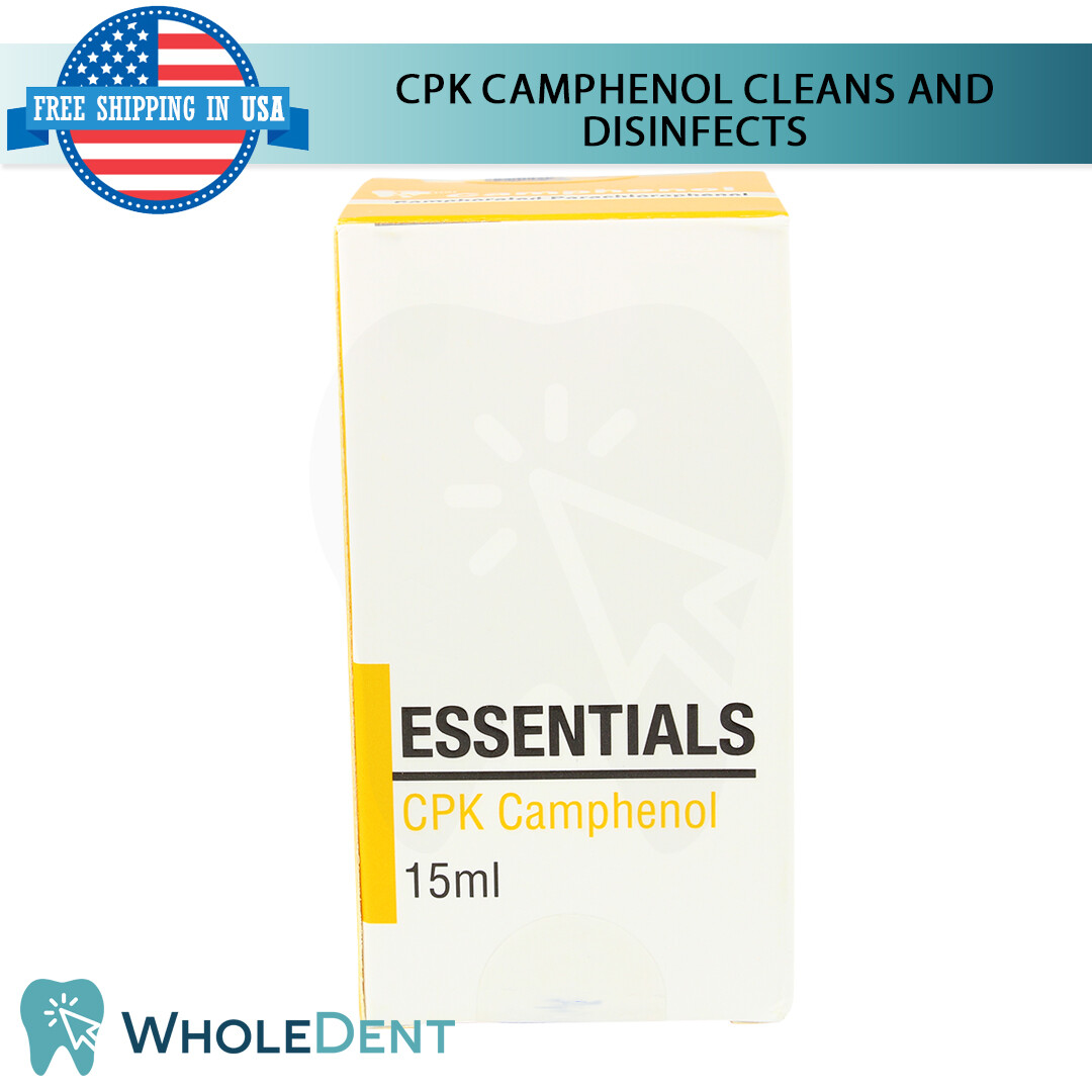CPK Camphenol Cleans Disinfects Dental Material 15ml Root Canal Disinfection