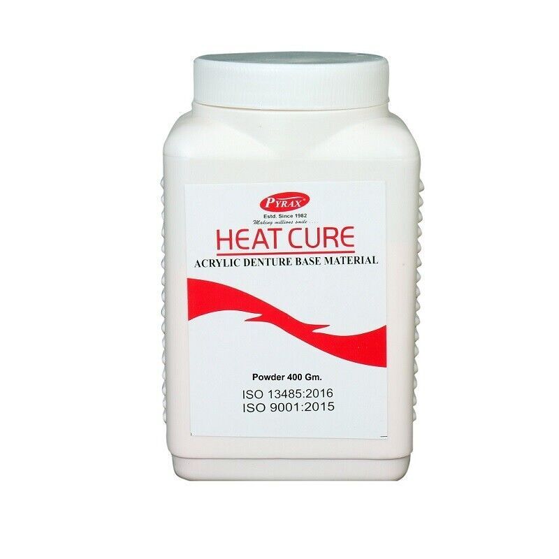 Pyrax High Quality Heat Cure Denture Base Acrylic Resin Powder