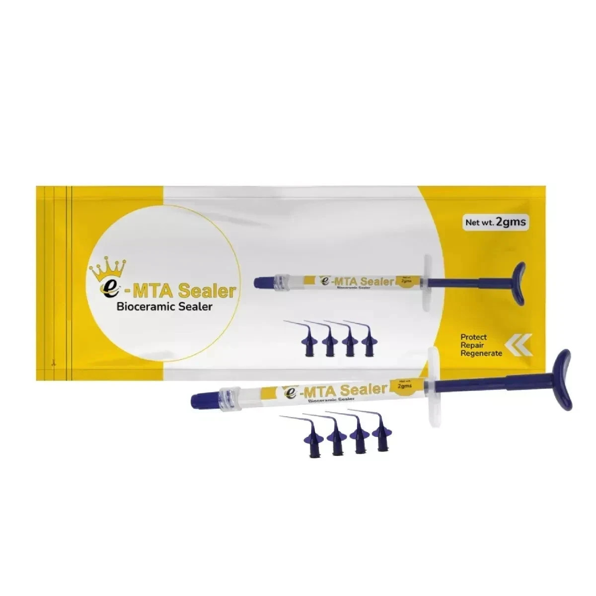 Kids-e-Dental E-MTA Pre-mixed bio ceramic root canal sealer ( 1 X 2gm )