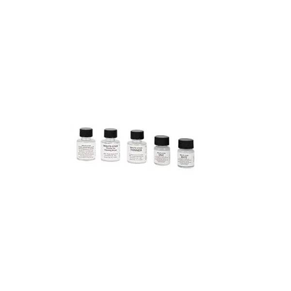 Taub 01-1020 Minute Stain Acrylic Resin Dental Kit 7 Color