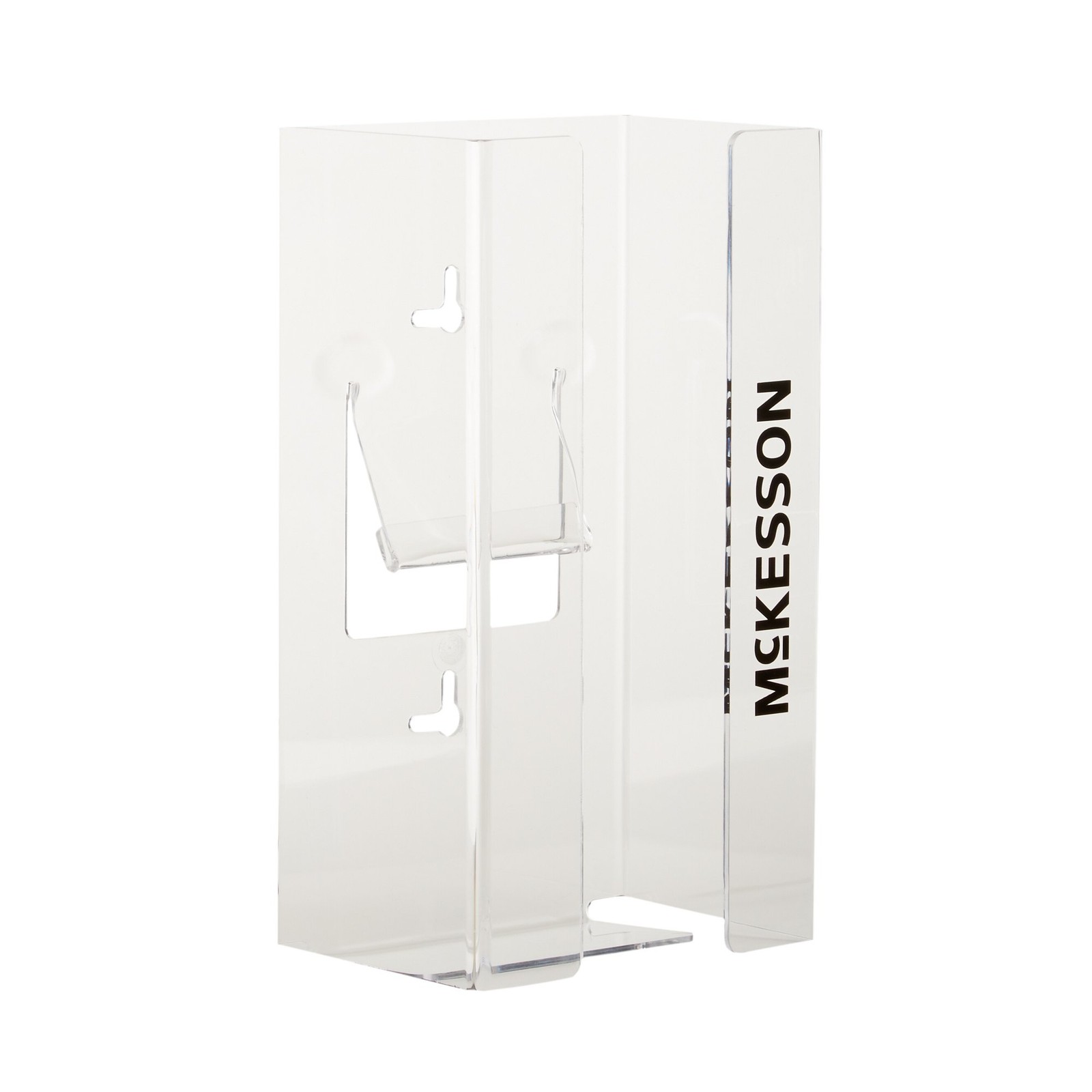McKesson Glove Box Holder Clear Plastic 1-Box Capacity 16-6534 1 Each