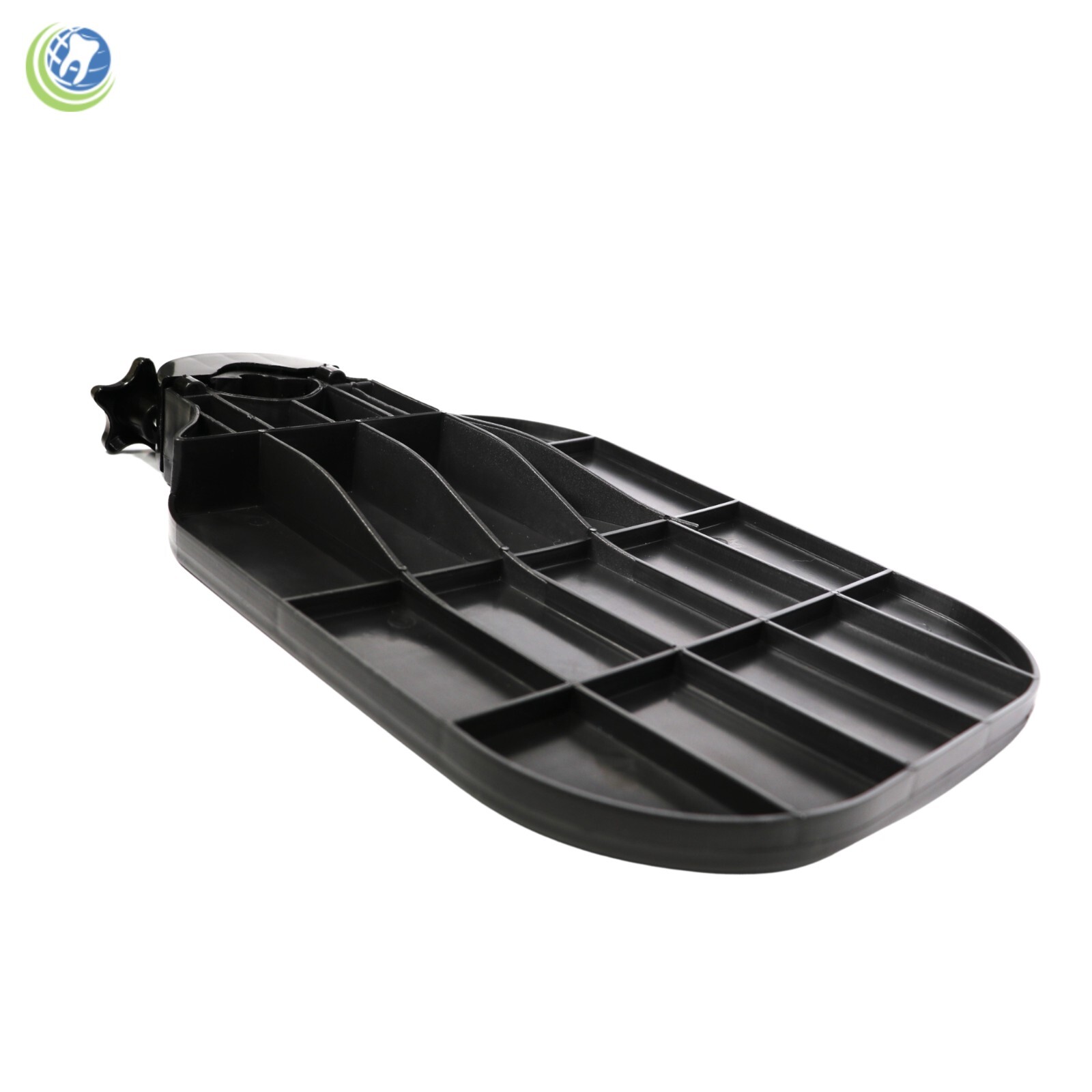 NEW DENTAL POLE POST MOUNT UTILITY ACCESSORY SHELF TRAY TABLE MEDICAL BLACK