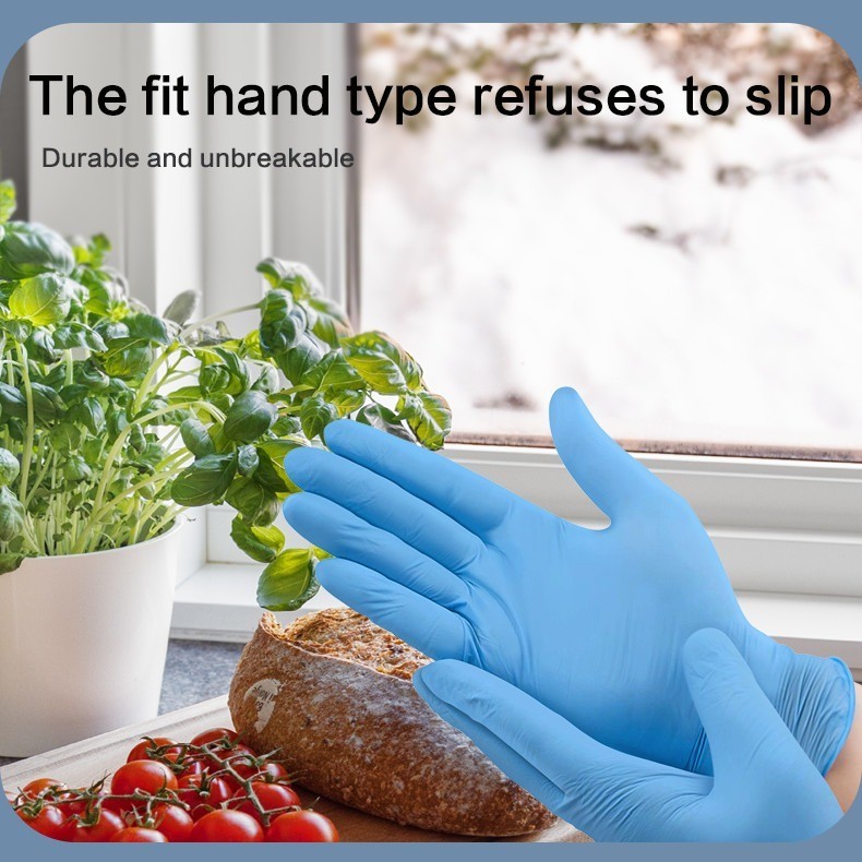 GP Craft Blue XS Nitrile Gloves 3.5 Mil Latex-Free Medical Grade 100 Count