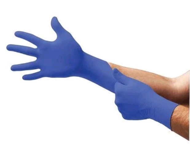 Microflex N272: Box of 100 Medium Cobalt General Purpose/Powder Free Nitrile