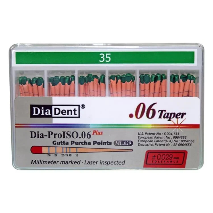 Diadent Gutta Percha Points 6% Free Shipping Worldwide
