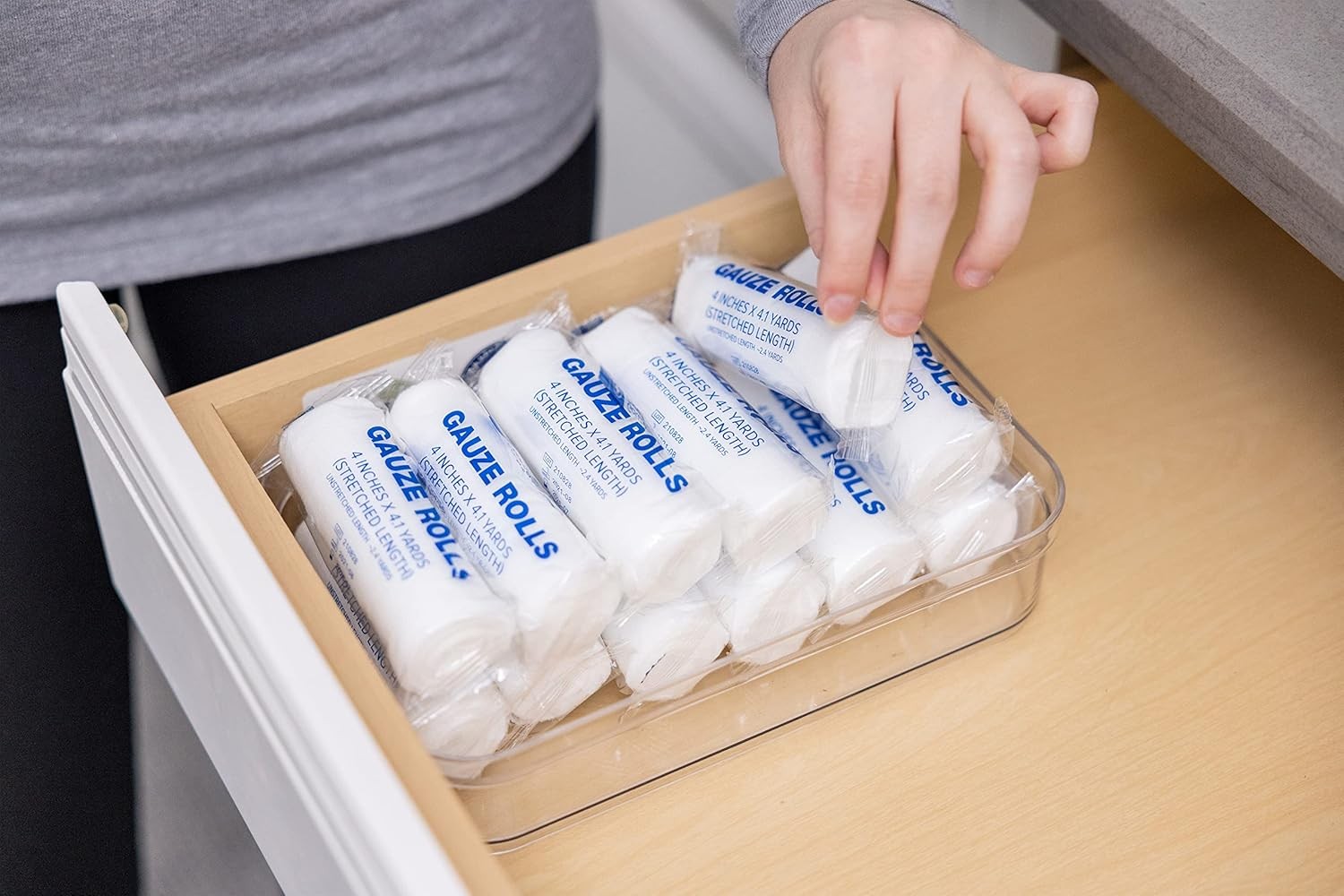 Gauze Rolls Pack of 72 – Premium Quality Lint and 72 Count (Pack 3)