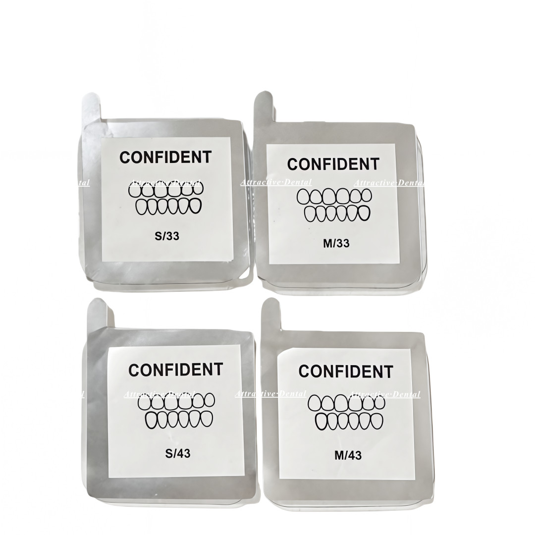 30Size Dental Composite Porcelain Veneers Resin Light Cure Anterior Teeth Veneer