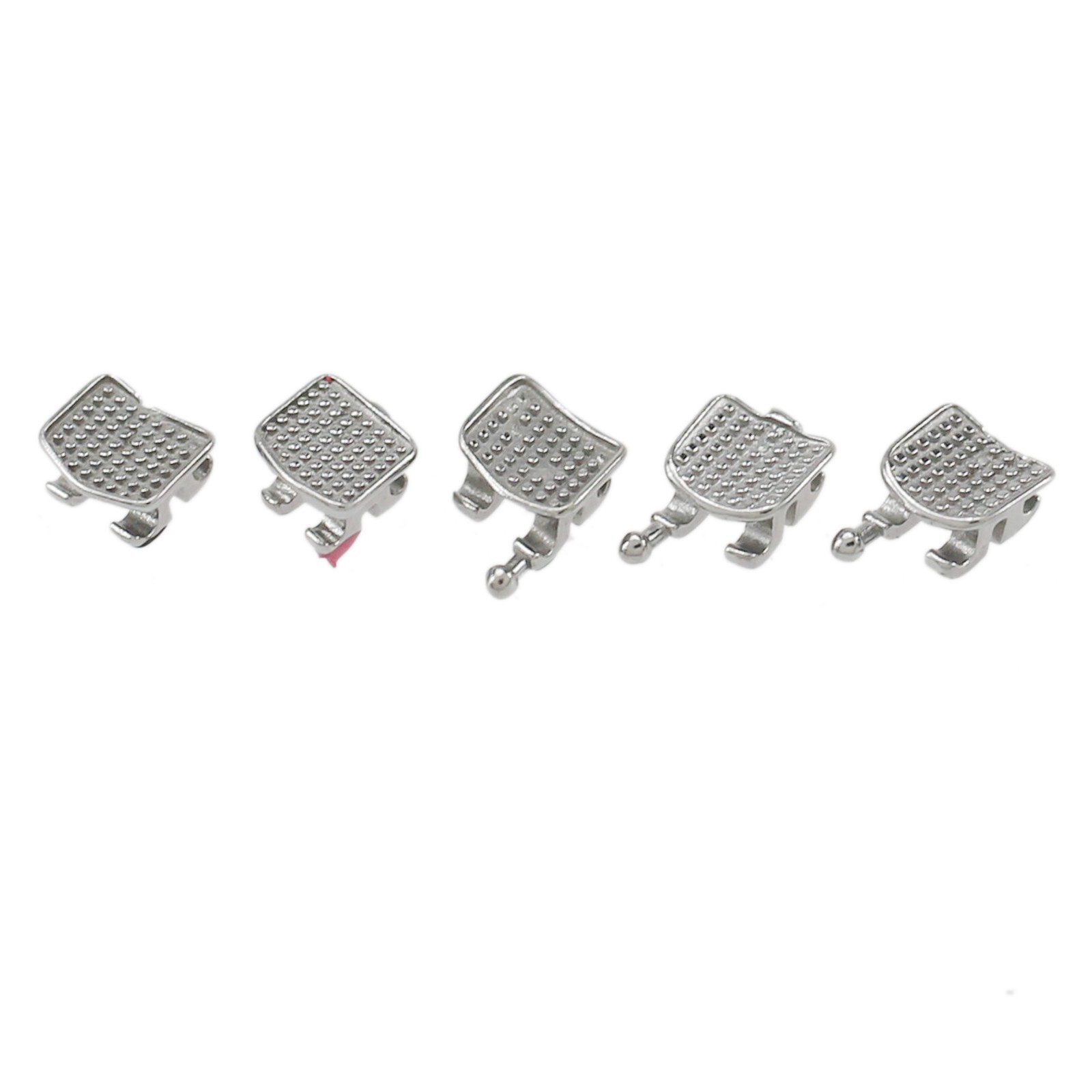 Dental Orthodontic Metal Brackets Braces Mini MIM Roth MBT 018 022 345 Hooks 5-5