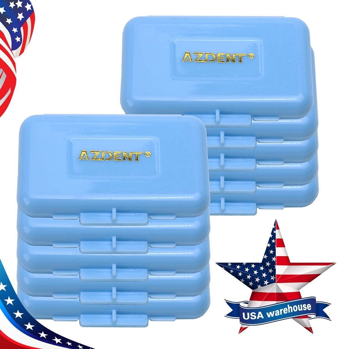 10Box Dental Orthodontic Wax for Relief Brackets Braces Gum Irritation 5pcs/box