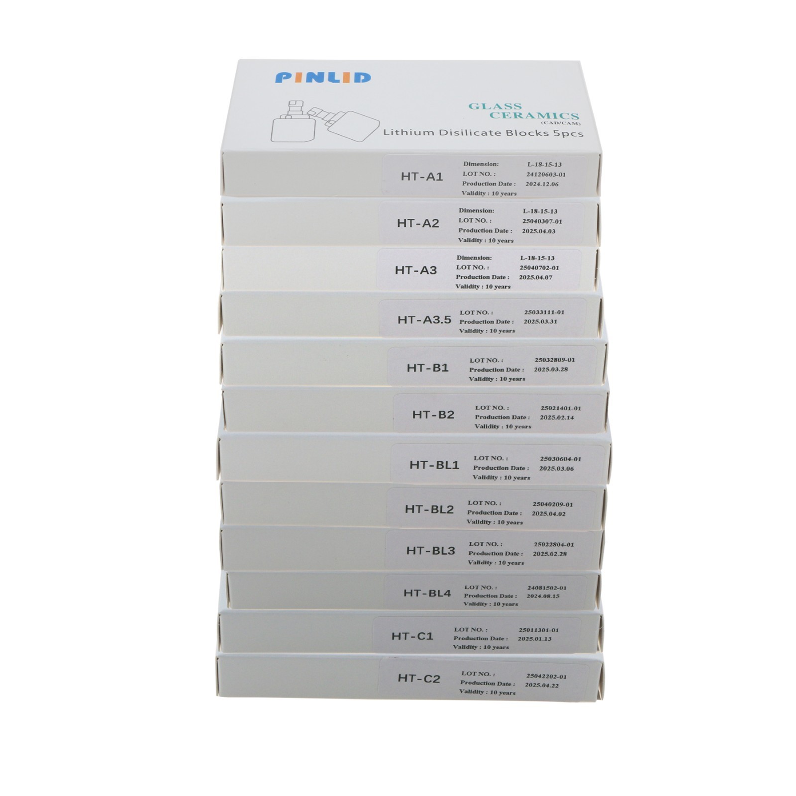 Dental Emax Lithium Disilicate Blocks C14 CAD/CAM CEREC Inlab Chairside System