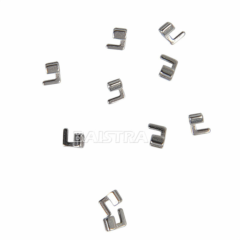 10 Model AZDENT Dental Orthodontic Crimpable Hook Stops Type 10pcs/pack