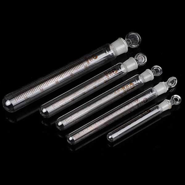 5ml-100ml Round-bottomed Transparent graduated Glass Tube Lab Sample Container