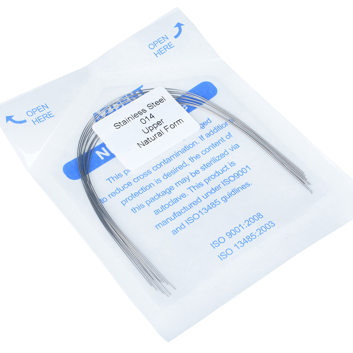 Dental Orthodontic Natural Form Arch Wires Stainless Steel Round 10PCS/Pack HOT